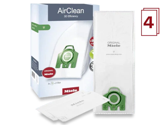 Miele AirClean 3D Efficiency U dustbags (Type U) - Image 3