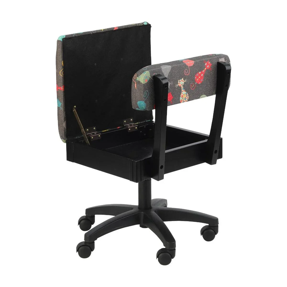 Arrow Hydraulic Sewing Chair Cat's Meow (H6103) - Image 3