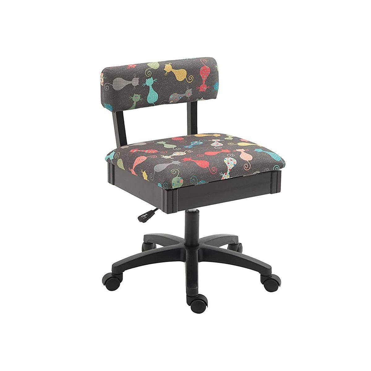 Arrow Hydraulic Sewing Chair Cat's Meow (H6103) - Image 4