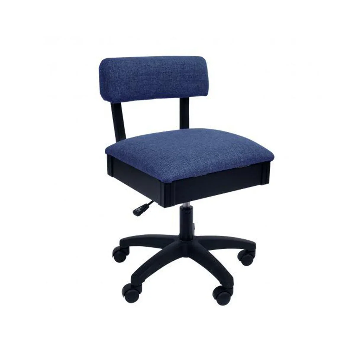 Arrow Hydraulic Sewing Chair Duchess Blue (H8130) - Image 4