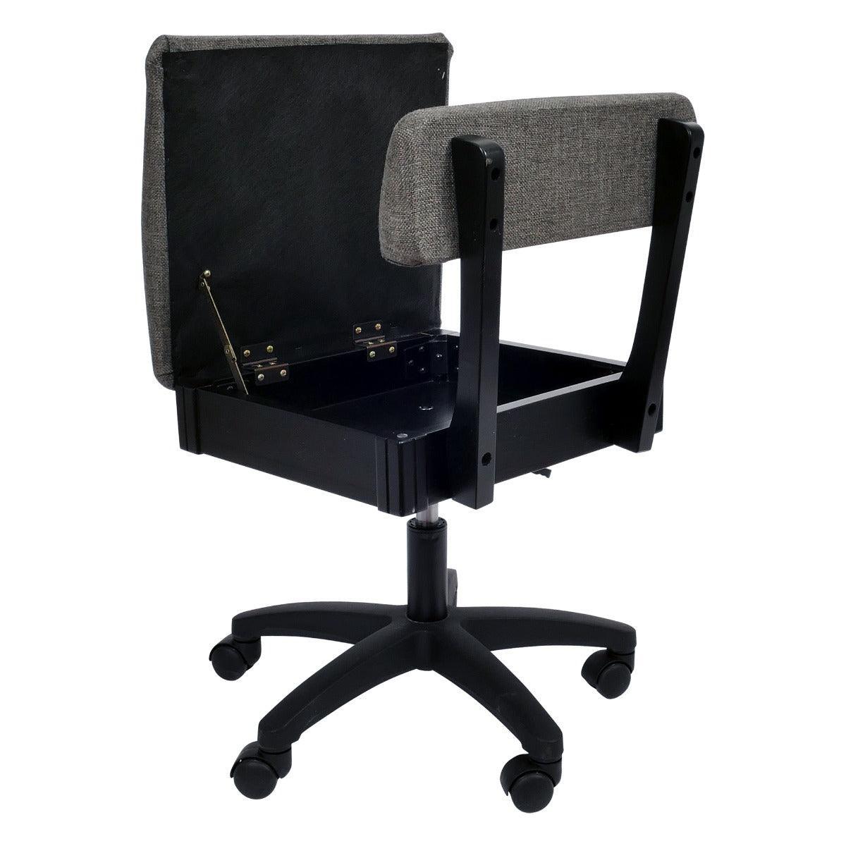 Arrow Hydraulic Sewing Chair Lady Gray (H8123) - Image 3