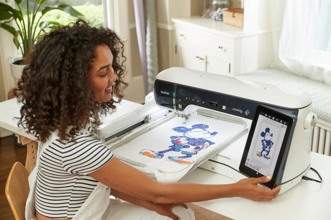 NEW! Brother AVENEER EV1 Sewing, Quilting, and Embroidery Machine - Image 23