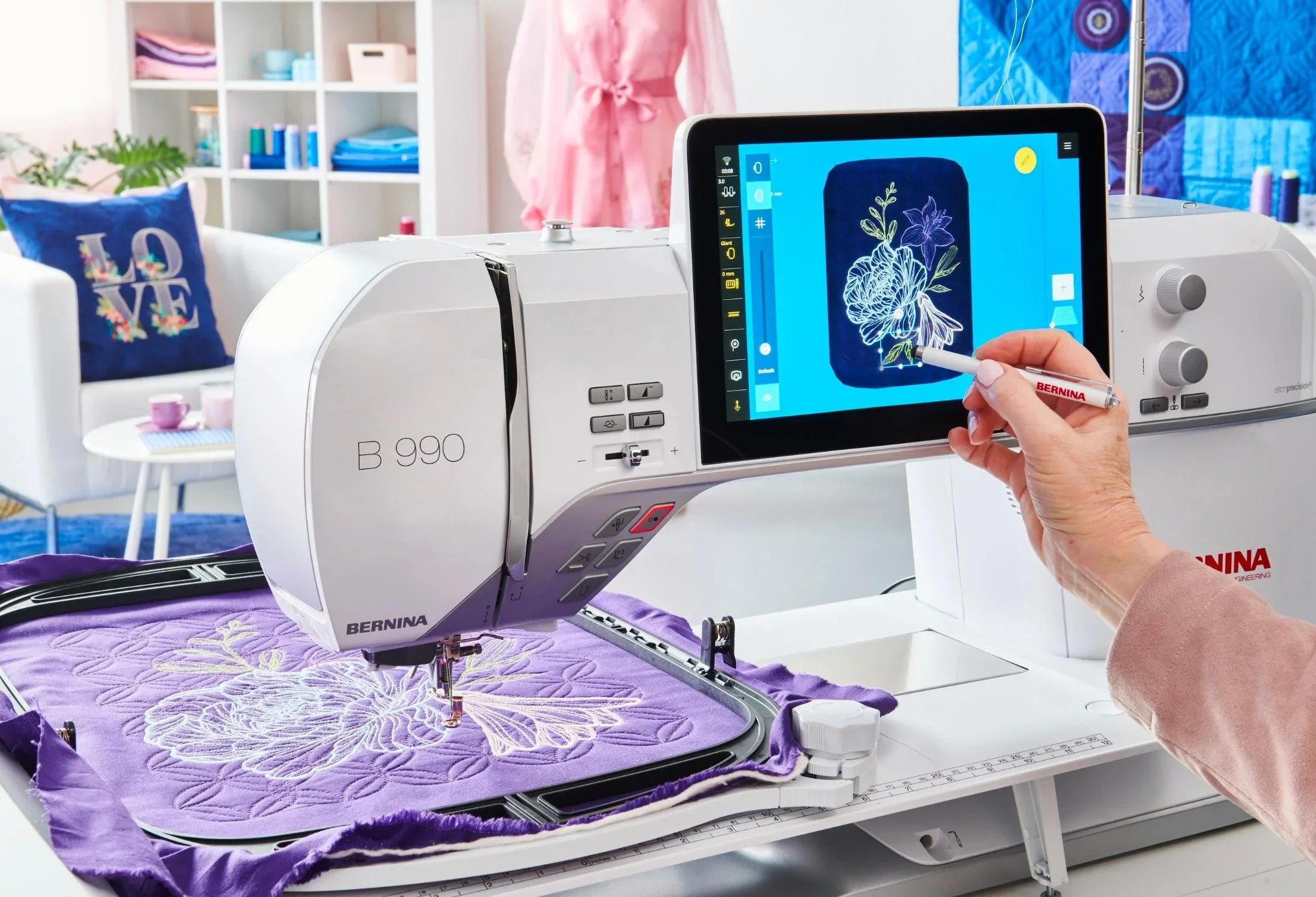 BERNINA 990 Sewing, Quilting, and Embroidery Machine - Image 7