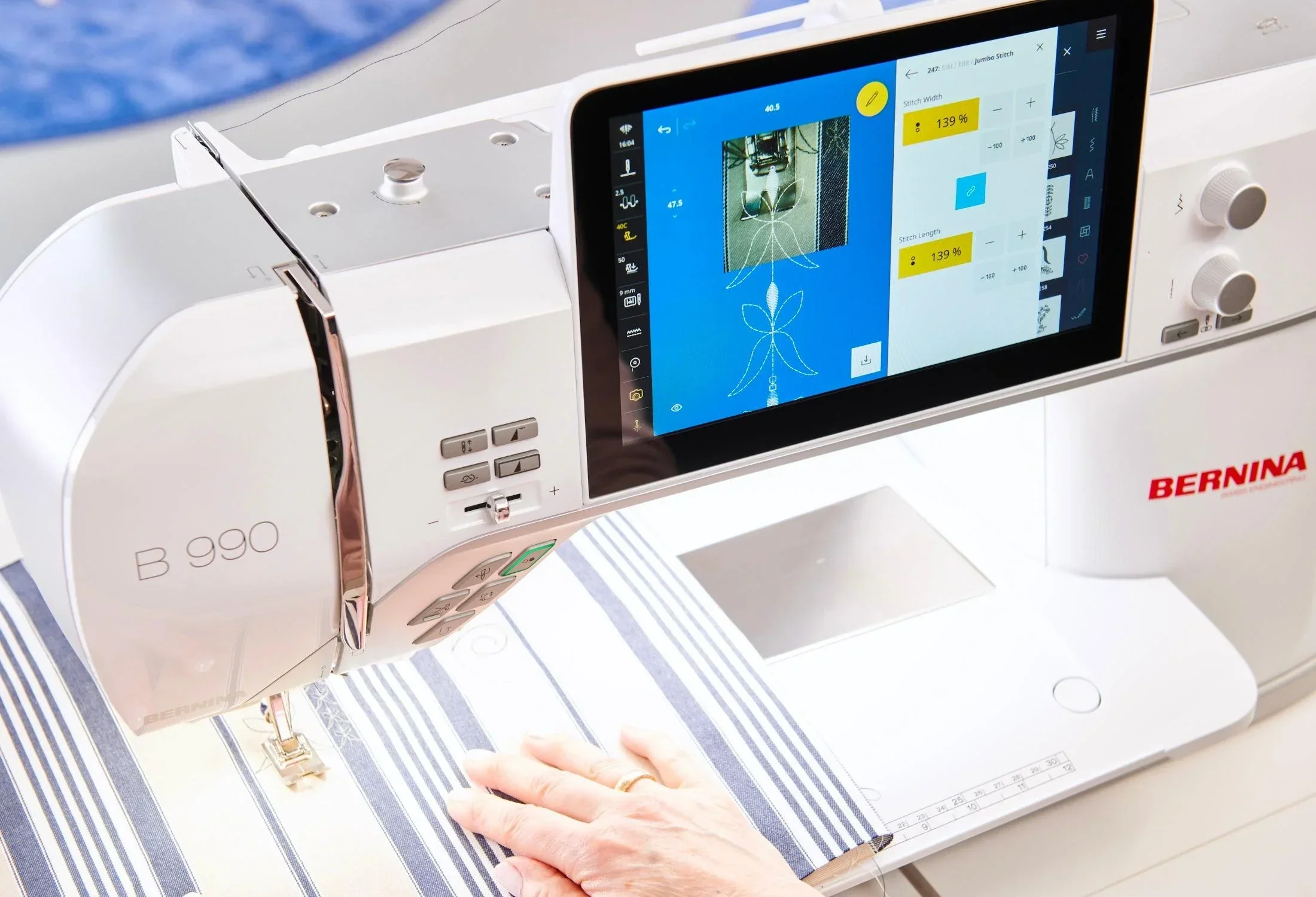 BERNINA 990 Sewing, Quilting, and Embroidery Machine - Image 8