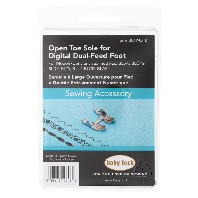 Baby Lock Open Toe Sole for Digital Dual-Feed Foot - Image 3