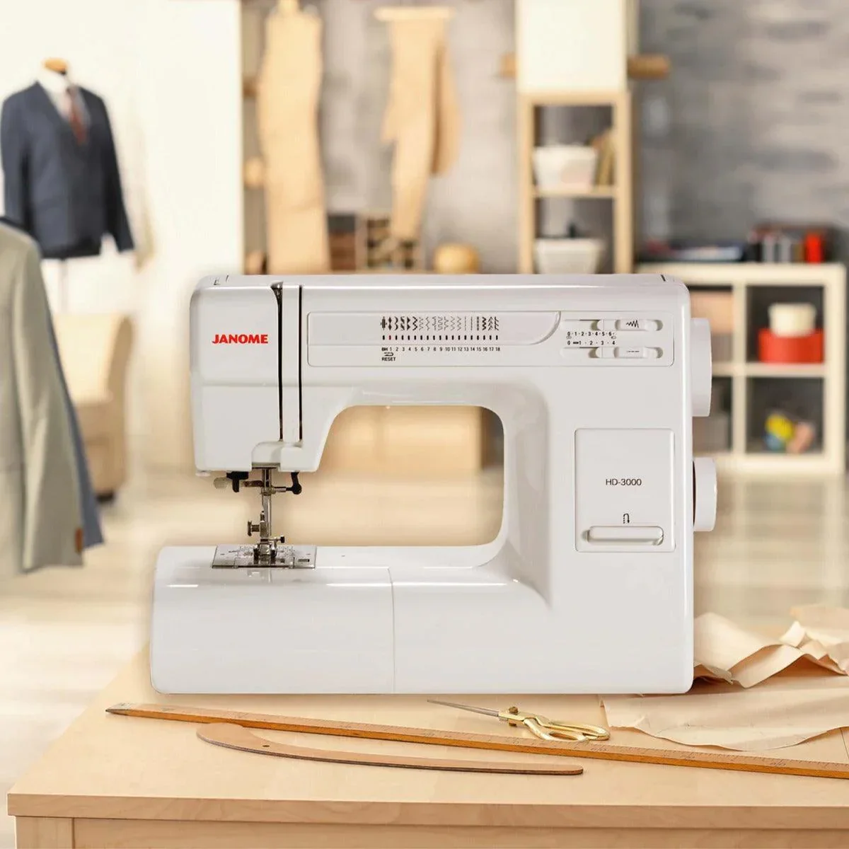 Janome HD3000 Heavy Duty Sewing & Quilting Machine - Image 5
