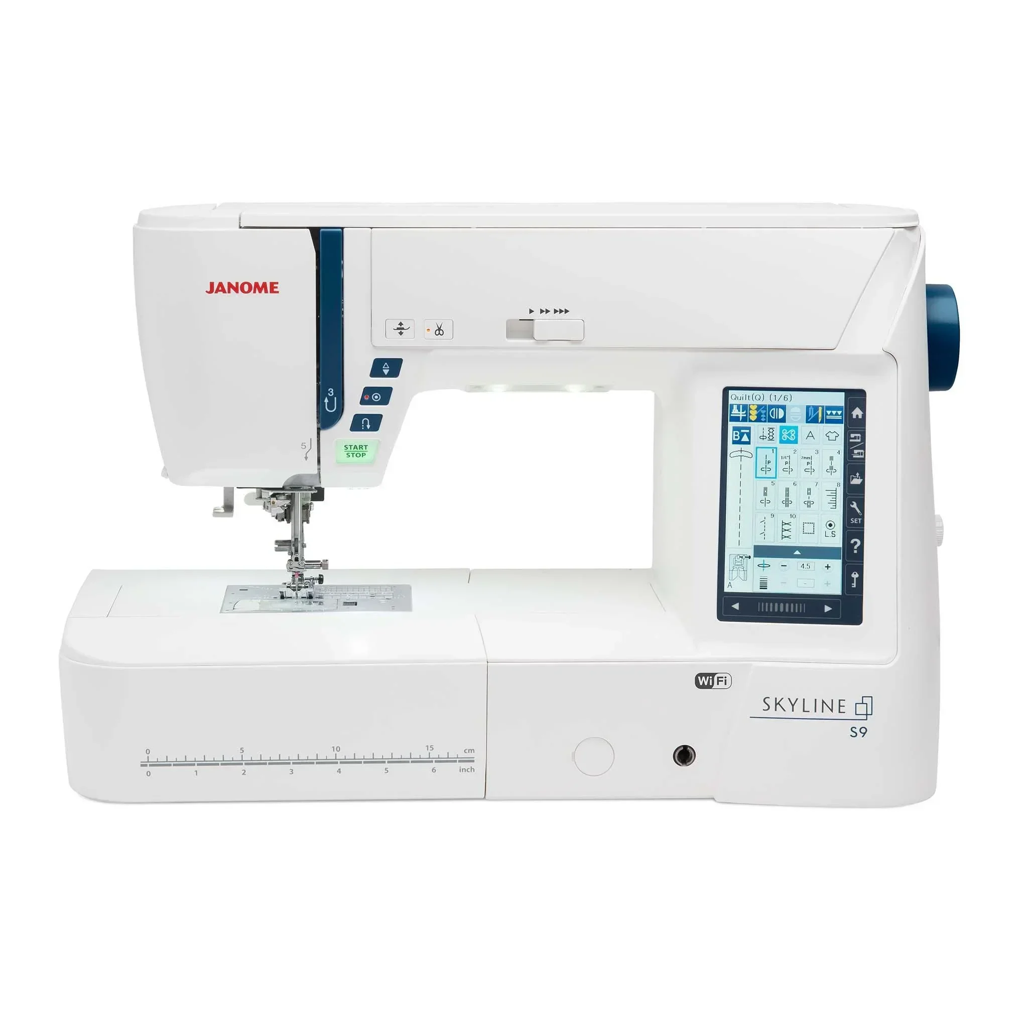 Janome Skyline S9 Sewing, Quilting & Embroidery Machine - Image 3