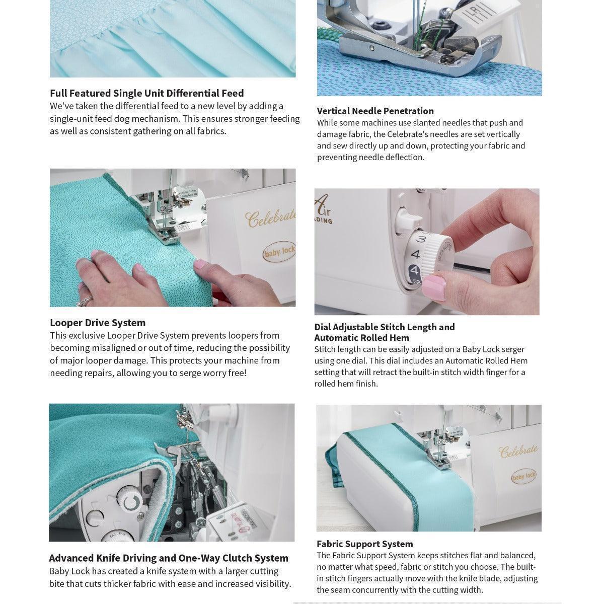 Baby Lock Celebrate Serger - Image 3